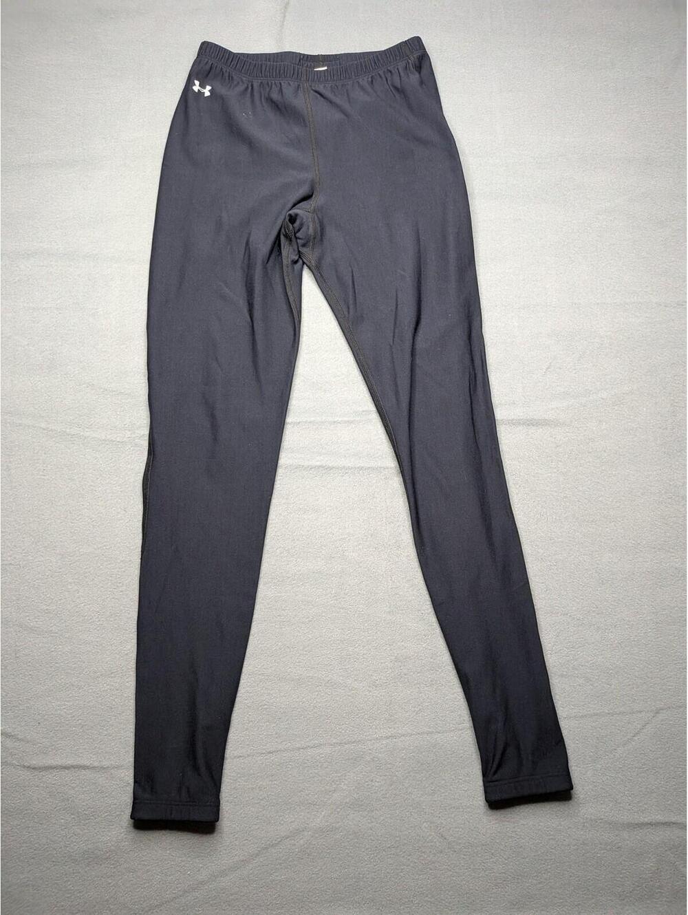 Under Armour Leggings Mens M Black Compression Base Layer Running Leggings